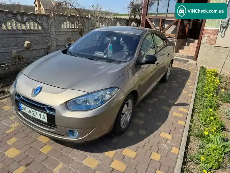 Renault Fluence 2012, фото з оголошення 2 з 14, VIN VF1LZBZ0L46752505