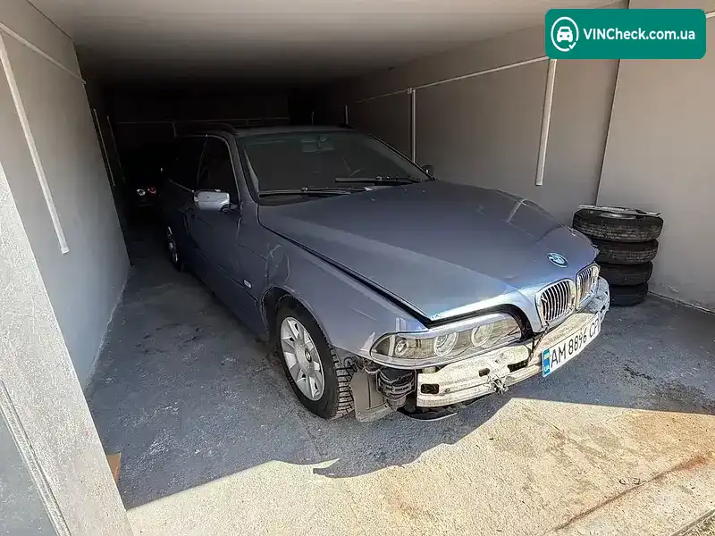 BMW 5 Series 2003, фото з оголошення 2 з 16, VIN WBADS11000GZ71889