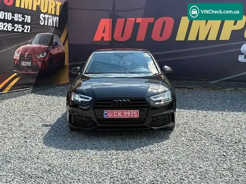 Audi A4 2018, фото з оголошення 2 з 20, VIN WAULMAF47JA101191
