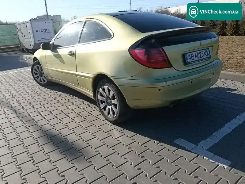 Mercedes-Benz C-Class 2002, фото з оголошення 2 з 15, VIN WDB2037421A392892