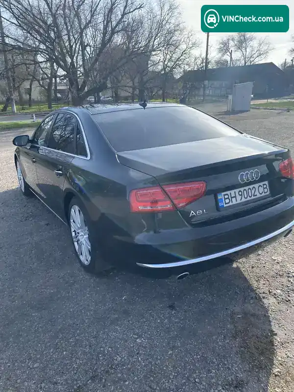 Audi A8 2013, фото з оголошення 2 з 21, VIN WAURGAFD0DN034335