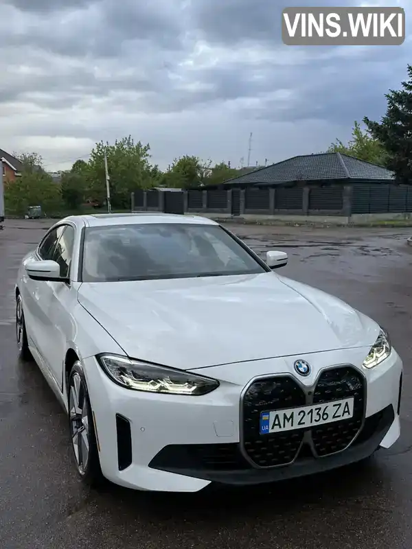 BMW i4 2024, фото з оголошення 1 з 15, VIN WBY83FB07RFS58406