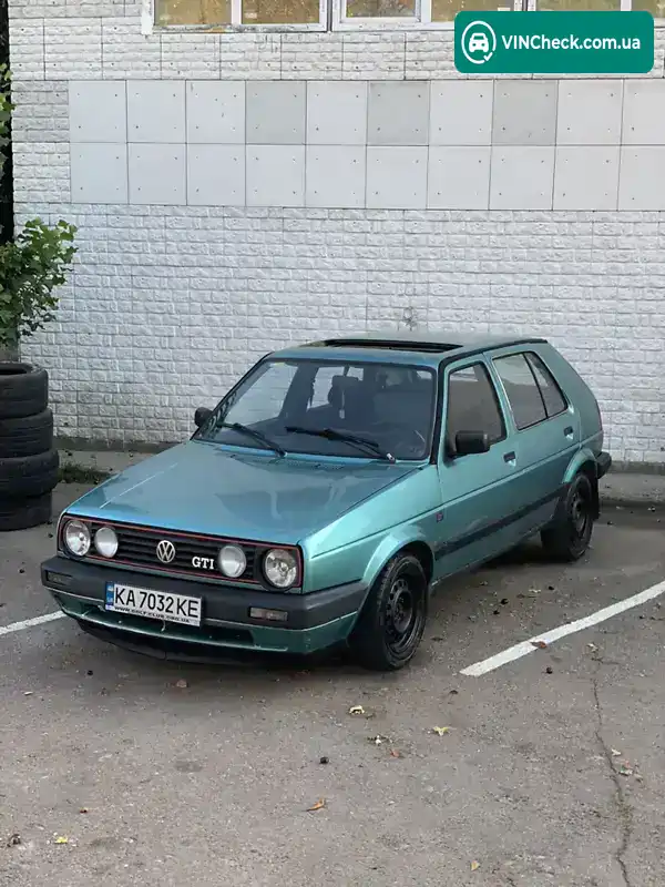 Volkswagen Golf 1988, фото з оголошення 1 з 20, VIN WVWZZZ19ZJW308987