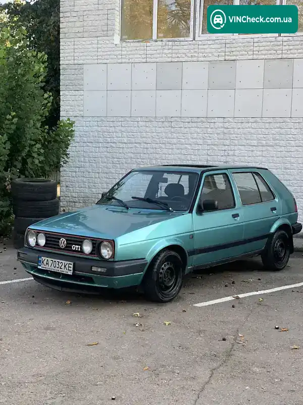 Volkswagen Golf 1988, фото з оголошення 2 з 20, VIN WVWZZZ19ZJW308987