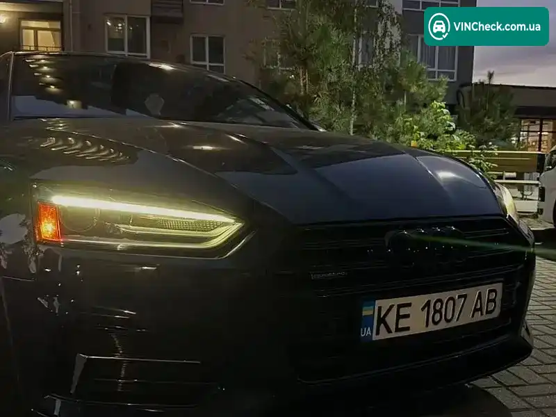 Audi A5 2018, фото з оголошення 1 з 17, VIN WAUANCF51JA094747