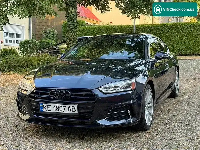 Audi A5 2018, фото з оголошення 2 з 17, VIN WAUANCF51JA094747