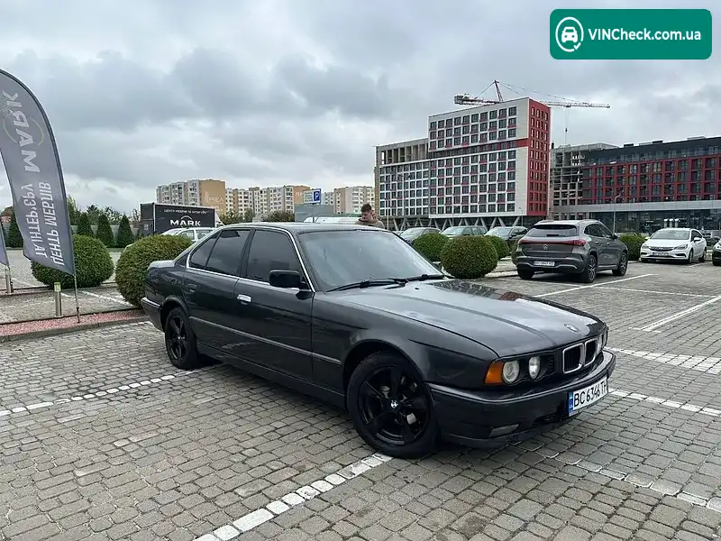 BMW 5 Series 1989, фото з оголошення 2 з 20, VIN WBAHC110603844070