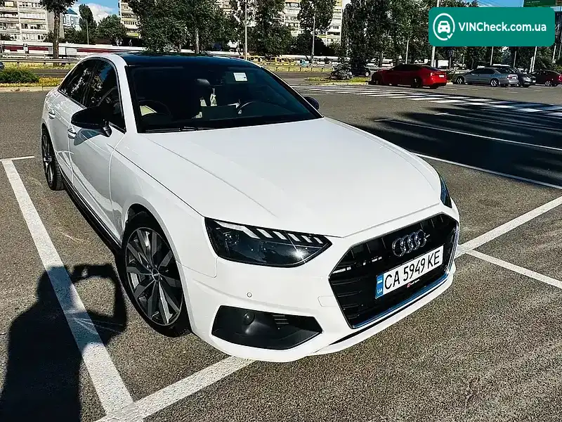 Audi A4 2019, фото з оголошення 2 з 20, VIN WAUHMAF47LN006437