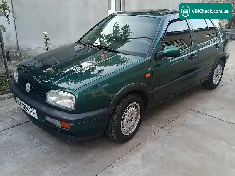 Volkswagen Golf 1995, фото з оголошення, VIN WVWZZZ1HZTW015110