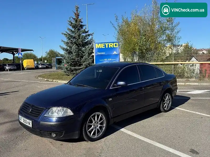 Volkswagen Passat 2001, фото з оголошення 2 з 20, VIN WVWZZZ3BZ1P272512