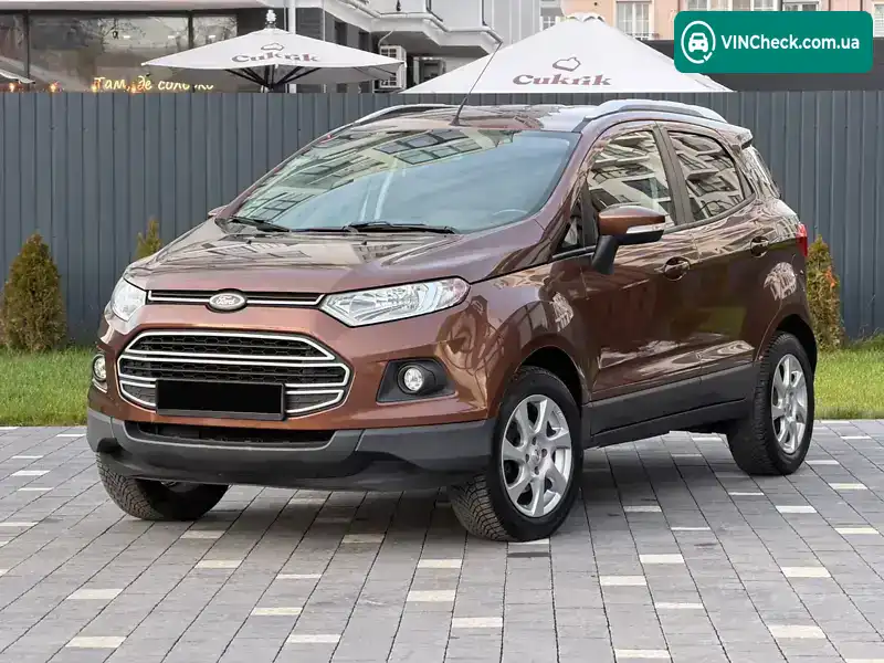 Ford EcoSport 2015, фото з оголошення 1 з 21, VIN WF0BXXMRKBFJ04004
