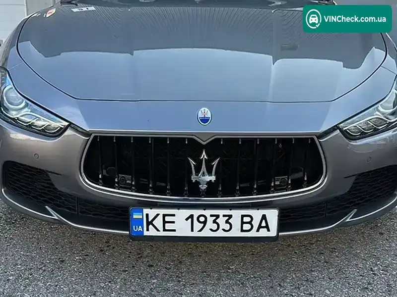 Maserati Ghibli 2016, фото з оголошення 1 з 9, VIN ZAM57RTS7H1216884