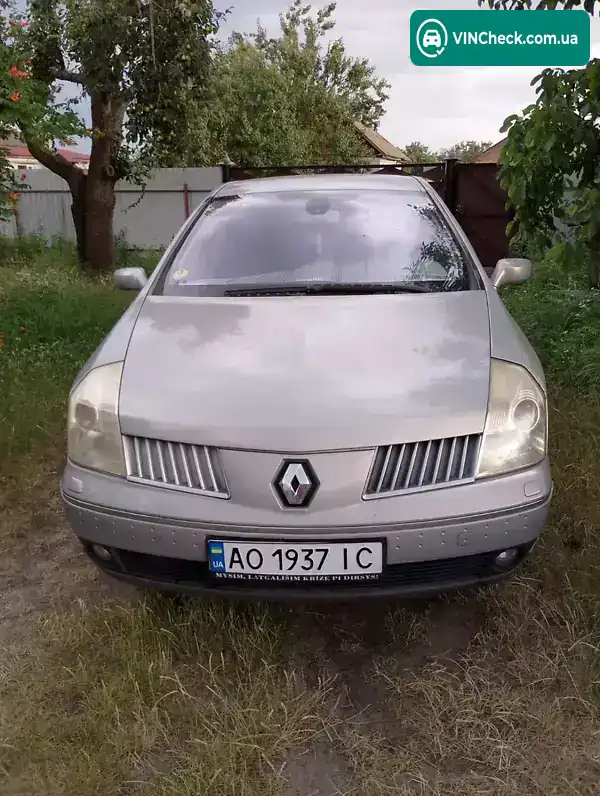 Renault Vel Satis 2004, фото з оголошення 1 з 10, VIN VF1BJ0F0B30156134