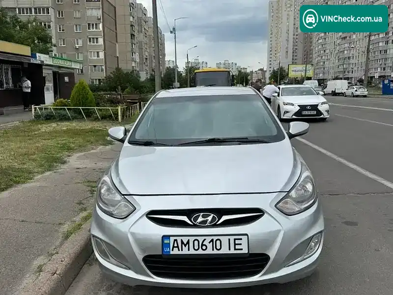 Hyundai Accent 2013, фото з оголошення 1 з 9, VIN Z94CU41DBCR181771