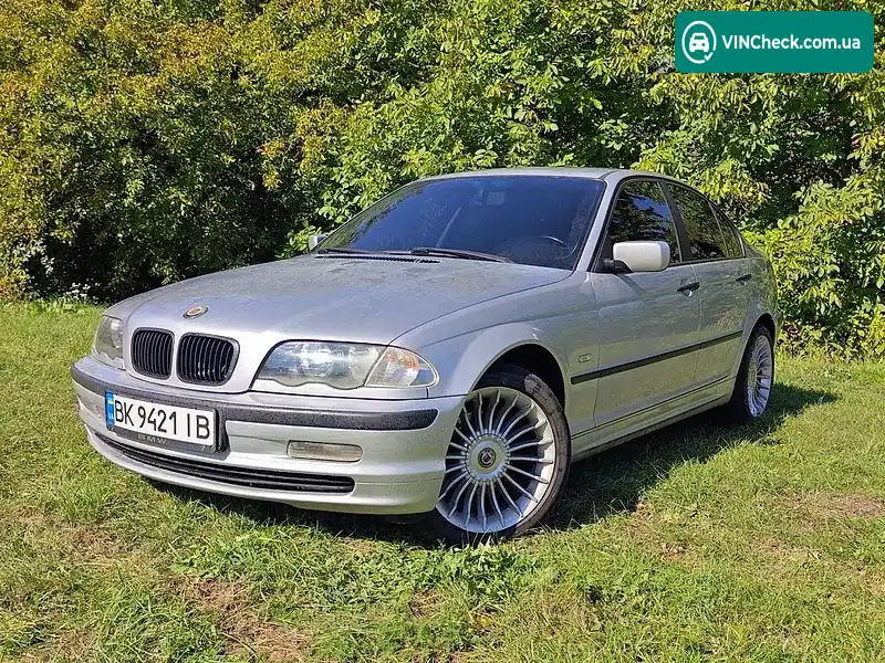 BMW 3 Series 2001, фото з оголошення 1 з 20, VIN WBAAL11090AX34577