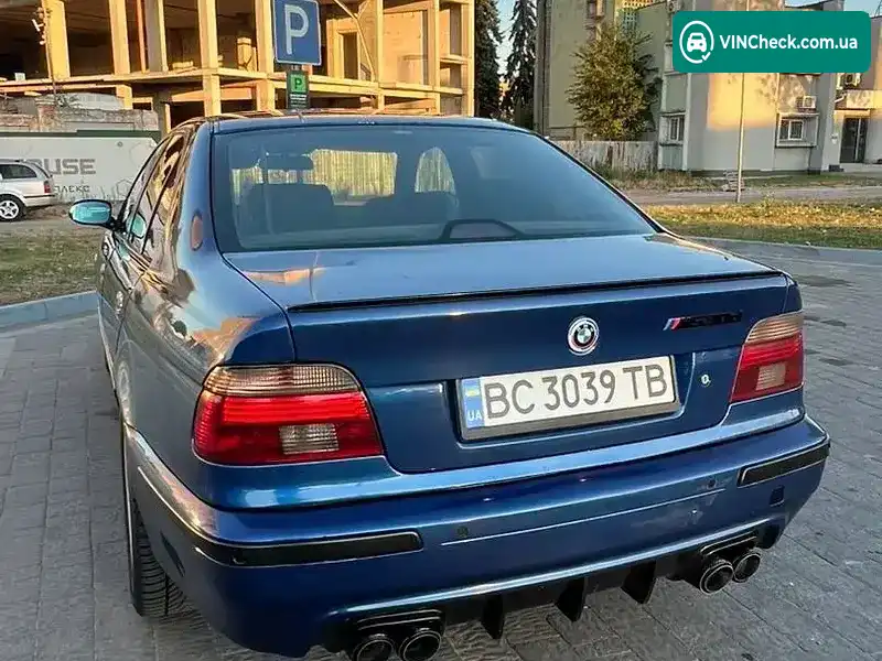BMW 5 Series 2001, фото з оголошення 2 з 15, VIN WBADL81040GX52942