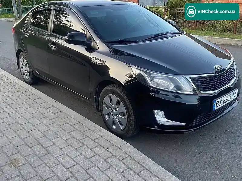 Kia Rio 2013, фото з оголошення 1 з 7, VIN Z94CB41AAER174295