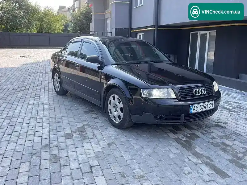 Audi A4 2003, фото з оголошення 2 з 14, VIN WAUZZZ8E54A148434