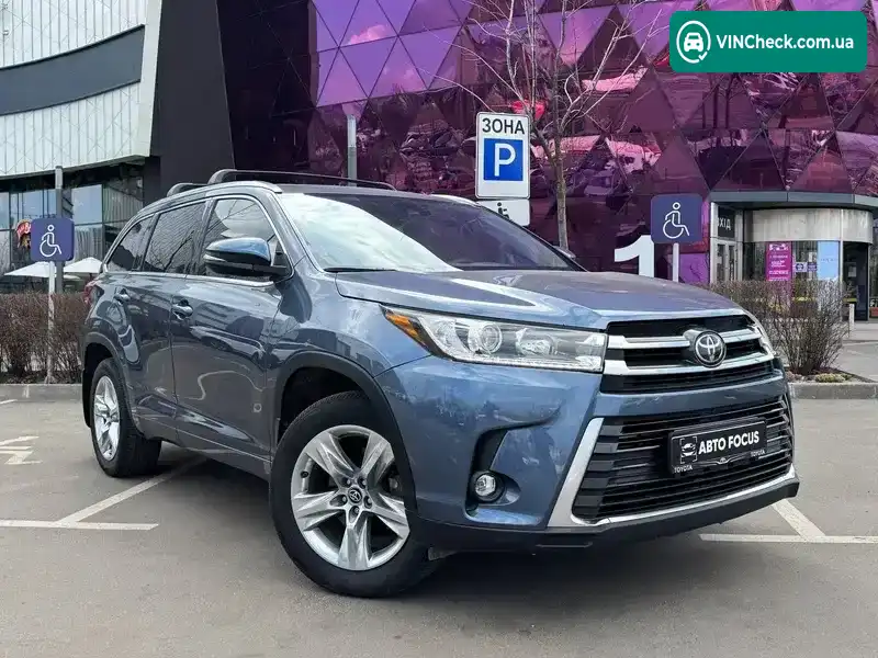 Toyota Highlander 2019, фото з оголошення 1 з 21, VIN 5TDDZRFH3KS981143