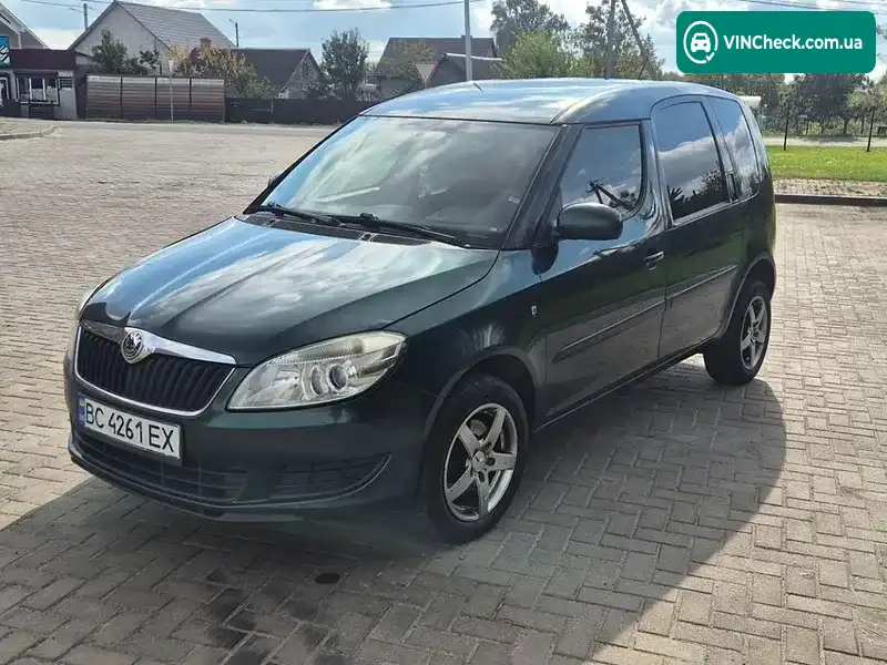 Skoda Roomster 2010, фото з оголошення 2 з 17, VIN TMBNJ65J1B5006998