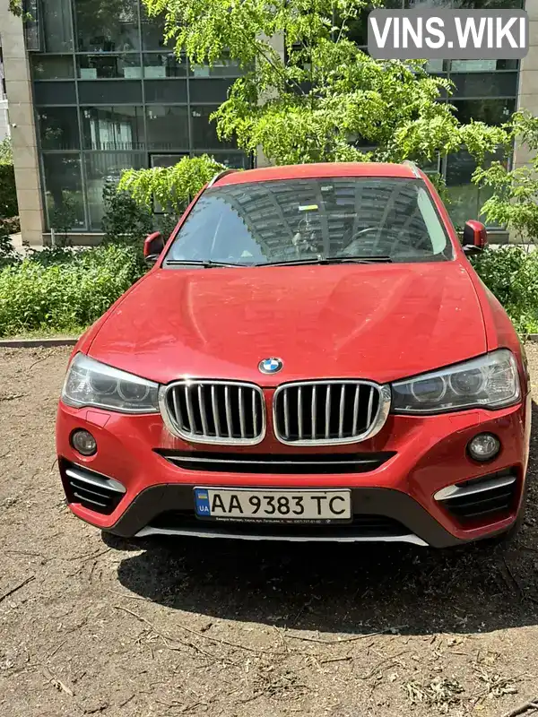 BMW X4 2016, фото з оголошення 2 з 7, VIN WBAXW310500T91382