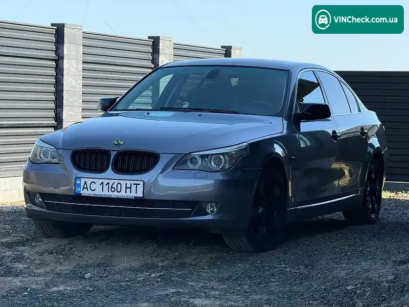 BMW 5 Series 2009, фото з оголошення 1 з 15, VIN WBANX31070C092950