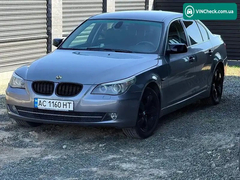 BMW 5 Series 2009, фото з оголошення 2 з 15, VIN WBANX31070C092950