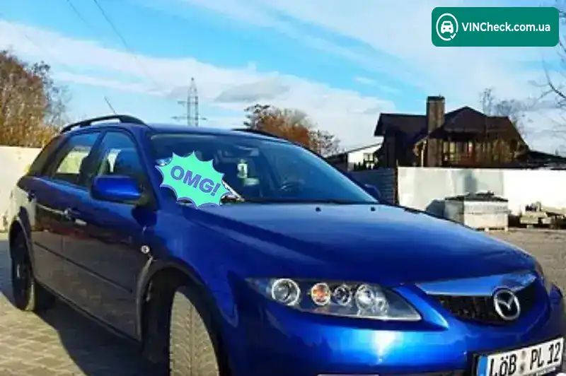 Mazda 6 2008, фото з оголошення 1 з 3, VIN JMZGH19F701130038