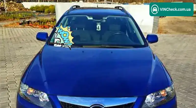 Mazda 6 2008, фото з оголошення 2 з 3, VIN JMZGH19F701130038