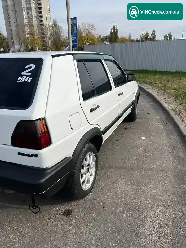 Volkswagen Golf 1988, фото з оголошення 1 з 17, VIN WVWZZZ19ZJW376833