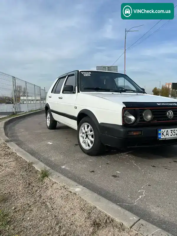 Volkswagen Golf 1988, фото з оголошення 2 з 17, VIN WVWZZZ19ZJW376833