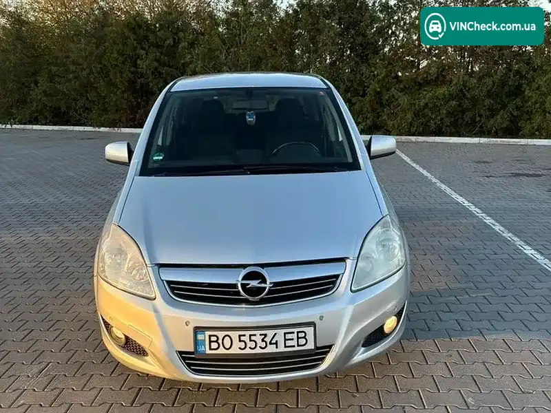 Opel Zafira 2009, фото з оголошення 2 з 20, VIN W0L0AHM75A2009092