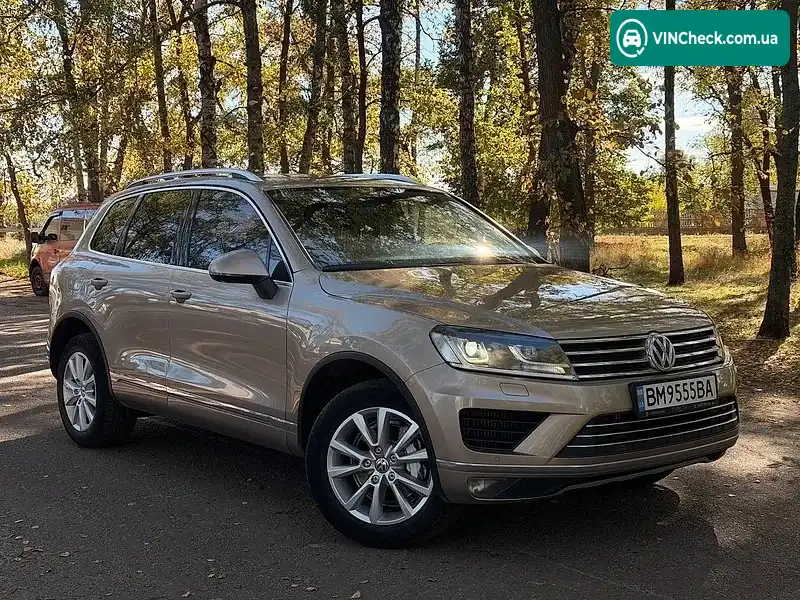 Volkswagen Touareg 2015, фото з оголошення 1 з 18, VIN WVGZZZ7PZFD006798