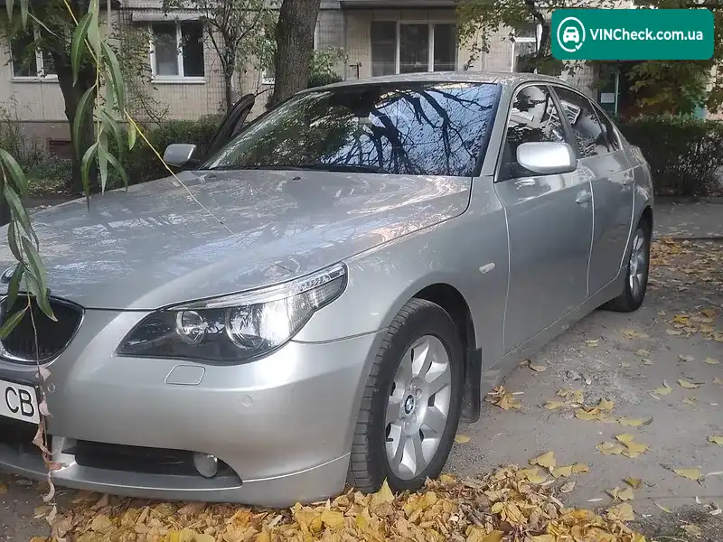 BMW 5 Series 2005, фото з оголошення 1 з 20, VIN WBANE31070B925254
