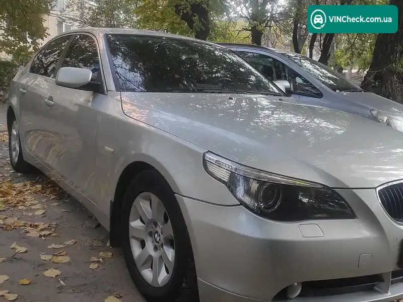 BMW 5 Series 2005, фото з оголошення 2 з 20, VIN WBANE31070B925254