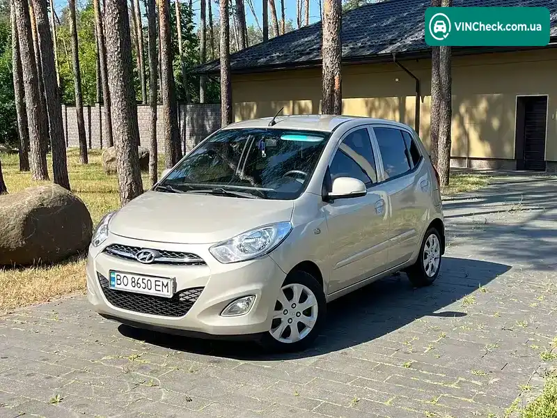 Hyundai i10 2013, фото з оголошення 1 з 20, VIN MALAM51BBDM325351