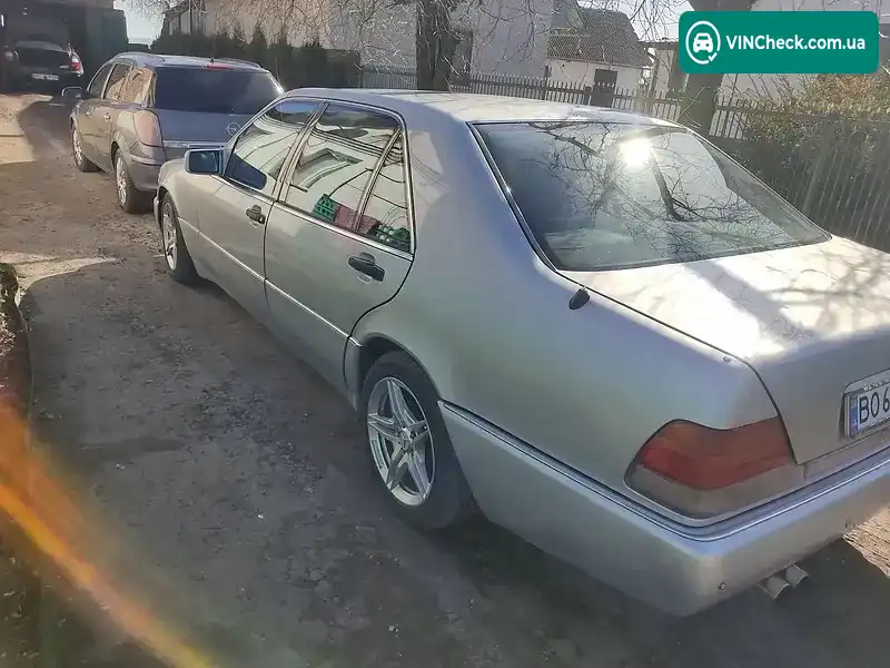 Mercedes-Benz S-Class 1991, фото з оголошення 2 з 7, VIN WDB1400331A013347