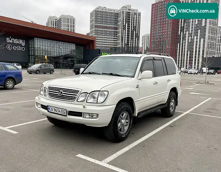 Lexus LX 2002, фото з оголошення 1 з 13, VIN JTJHT00W323522392