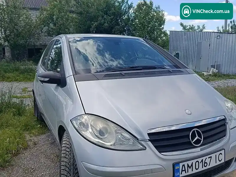 Mercedes-Benz A-Class 2007, фото з оголошення 2 з 9, VIN WDD1690061J484021
