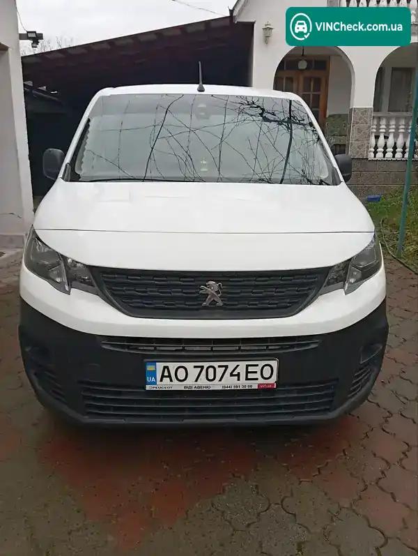 Peugeot Partner 2021, фото з оголошення 1 з 21, VIN VR3EFYHYCMJ697550