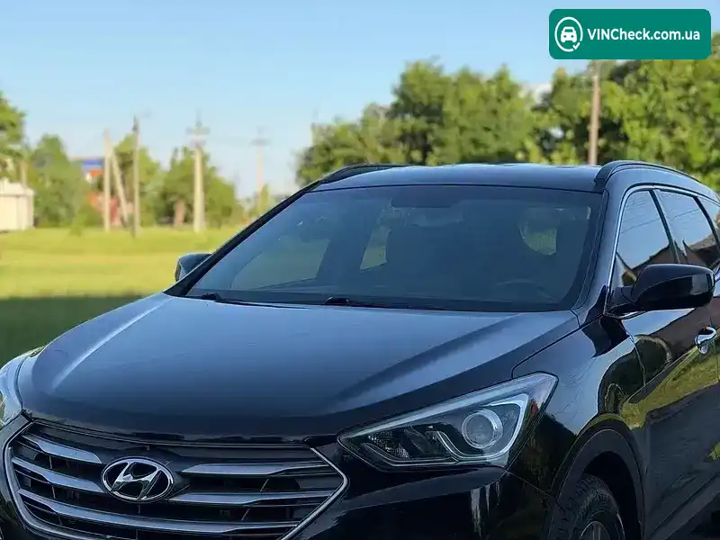 Hyundai Santa FE 2016, фото з оголошення 2 з 18, VIN 5NMZUDLB3HH006757