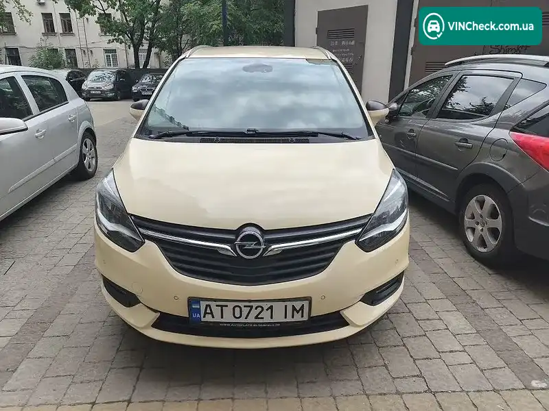 Opel Zafira 2018, фото з оголошення 1 з 11, VIN W0VPD9E89J1156951