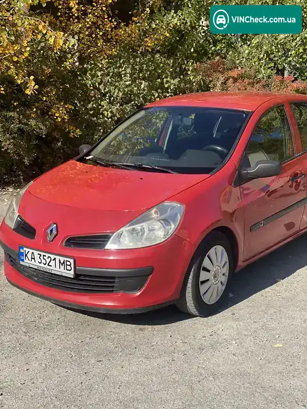 Renault Clio 2008, фото з оголошення 1 з 11, VIN VF1BR1J0H40537171