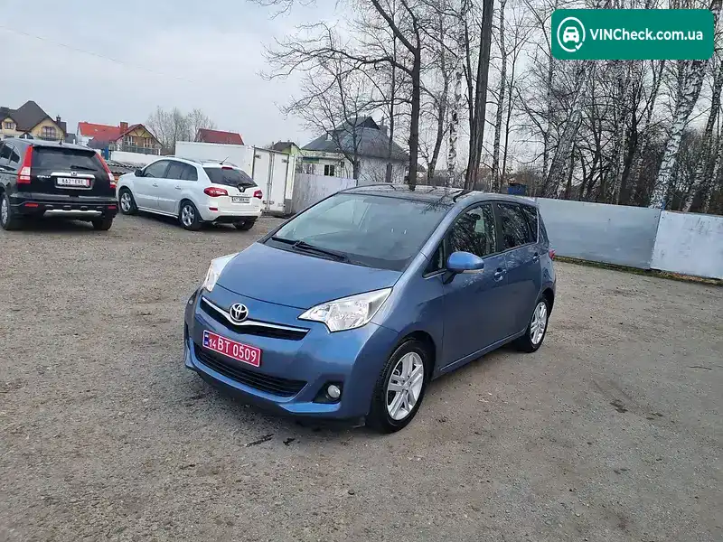 Toyota Verso 2013, фото з оголошення 1 з 20, VIN JTDKJ3C3601038482