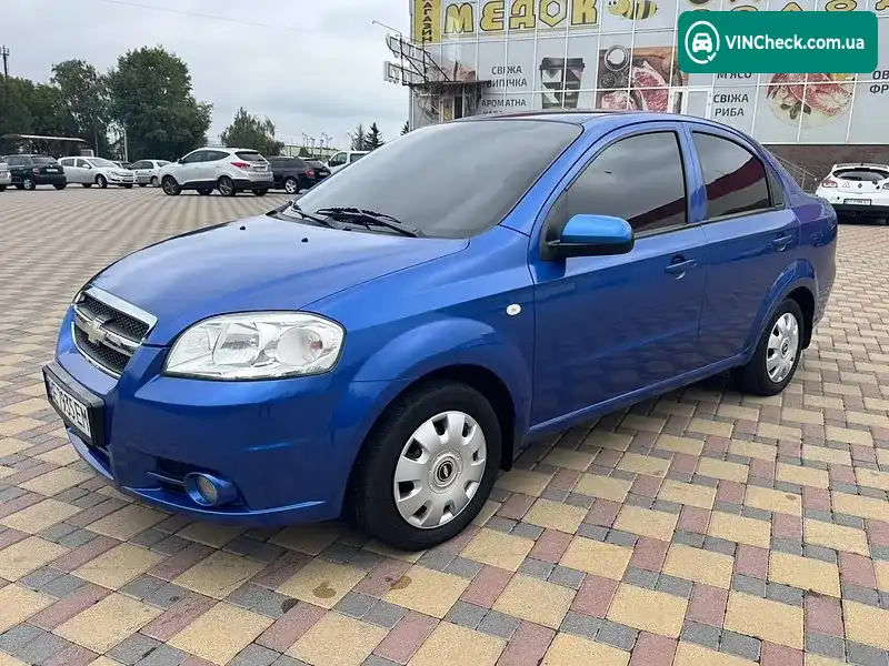Chevrolet Aveo 2007, фото з оголошення 2 з 12, VIN KL1SF697J7B111139