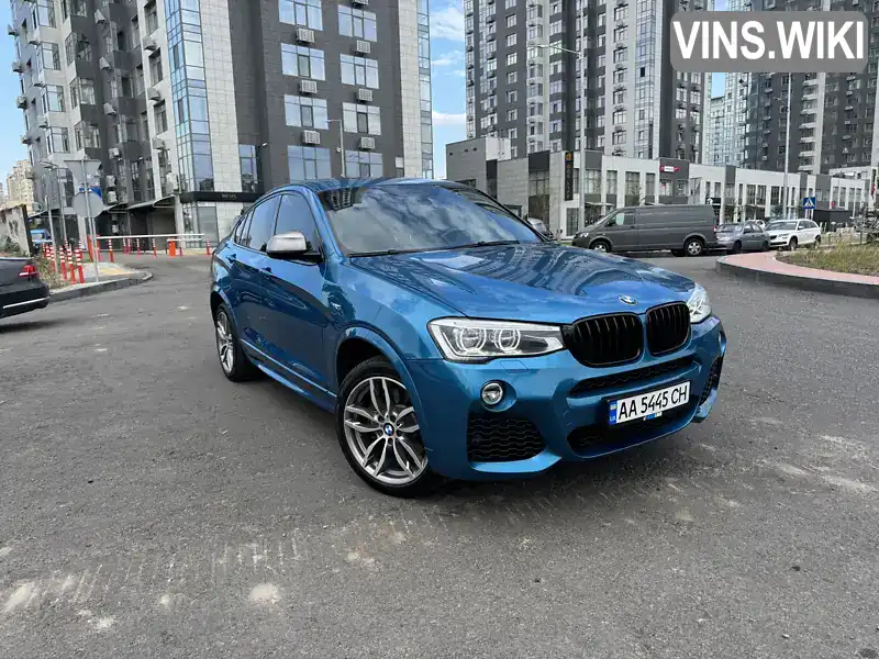 BMW X4 2016, фото з оголошення 1 з 21, VIN 5UXXW7C54H0U25793