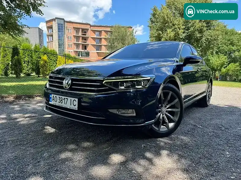 Volkswagen Passat 2019, фото з оголошення 1 з 20, VIN WVWZZZ3CZLE044417