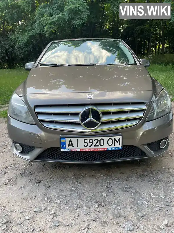 Mercedes-Benz B-Class 2012, фото з оголошення 2 з 21, VIN WDD2462001J081203