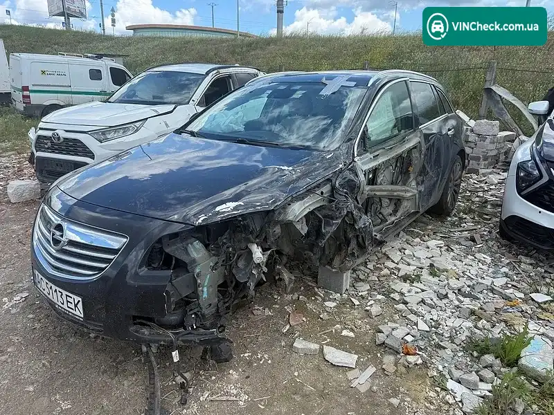 Opel Insignia 2012, фото з оголошення 2 з 5, VIN W0LGT8EM2C1104650