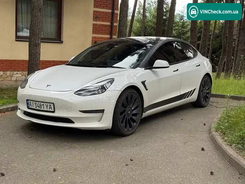 Tesla Model 3 2021, фото з оголошення 1 з 6, VIN 5YJ3E1EC2MF925605